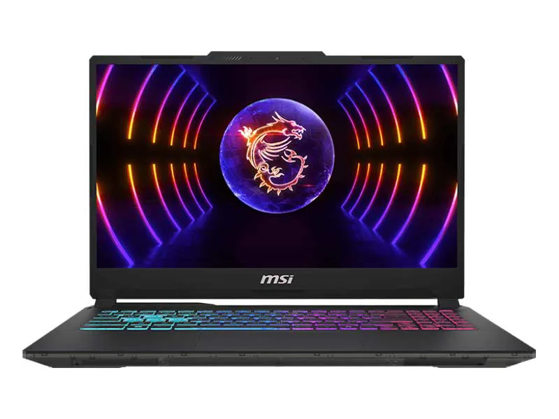 Laptop MSI Cyborg 15, 15.6” FHD 144Hz, i7-13620H, 16GD5 (1x16GB) bus 5200 (up to 64GB), 512GB SSD (up to 4TB), RTX4050 6GB, Wifi6+BT5.3, black, Win11, 53.5Wh, 1.98kg, 2Y+balo (1Y pin+sạc) (15-A13VEK-2089VN)